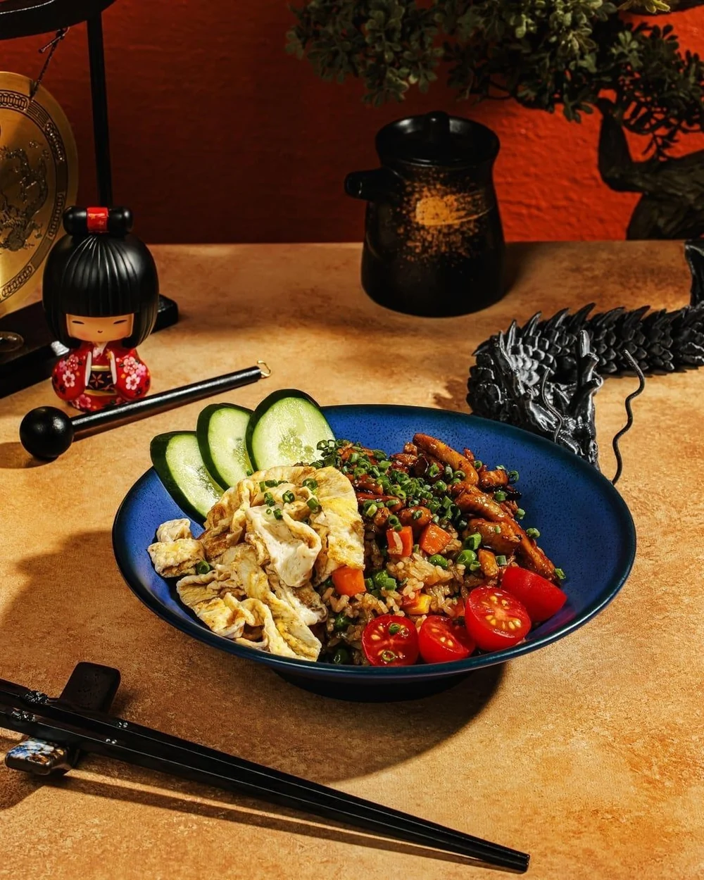 Nasi goreng — Indonesian-style fried rice